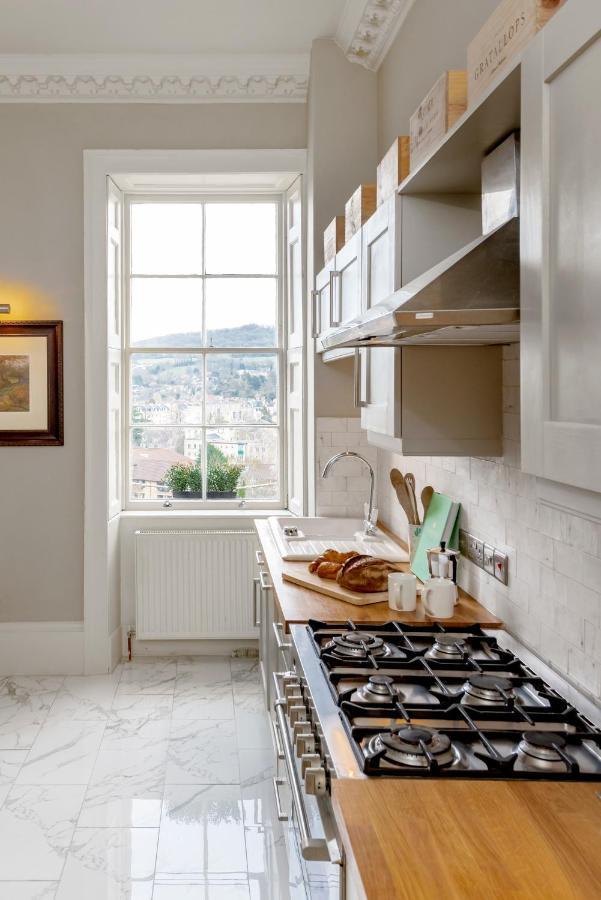 Luxury Georgian Duplex In Central Bath Exterior foto